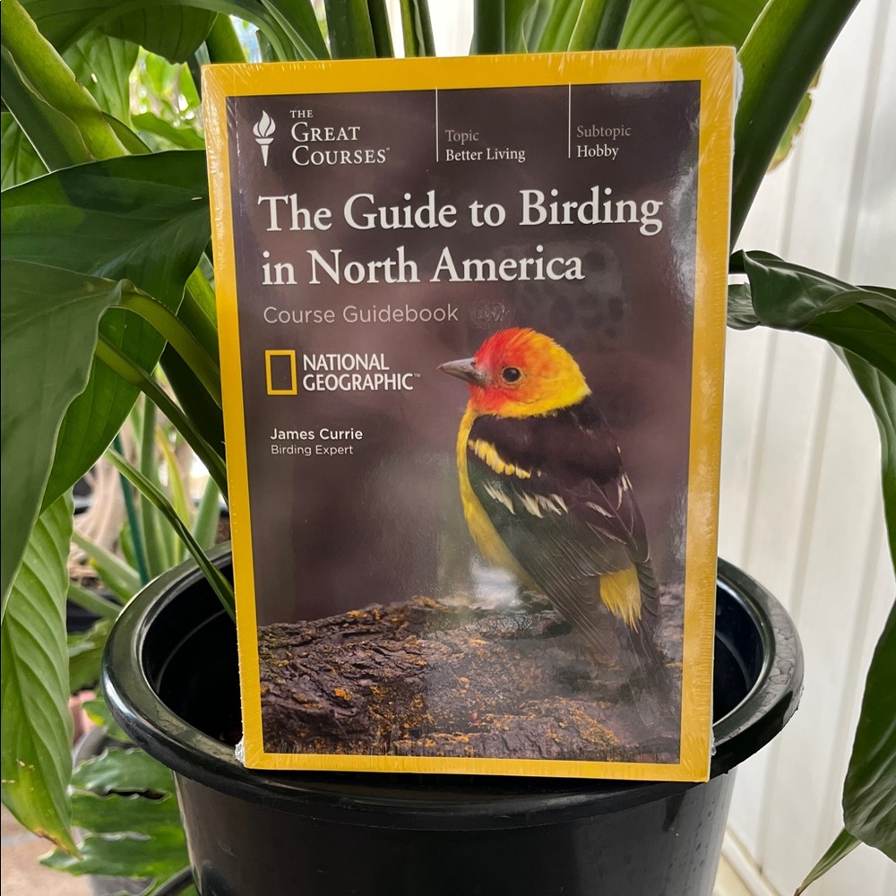 National Geographic Birding Video and Guidebook - Yellow and Black Cover